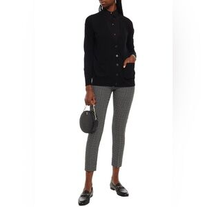 Maje Black Pure Wool Cardigan